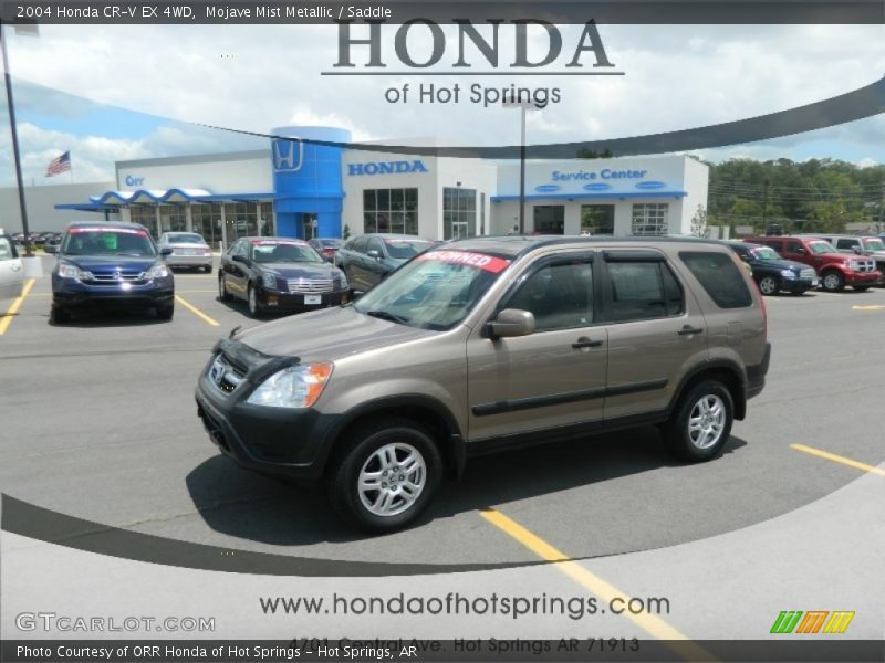 Mojave Mist Metallic / Saddle 2004 Honda CR-V EX 4WD