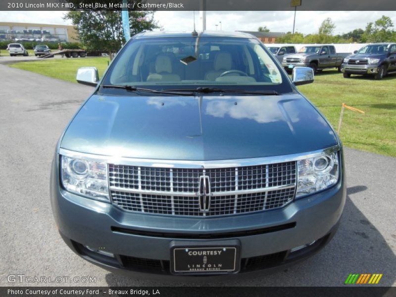 Steel Blue Metallic / Cashmere/Black 2010 Lincoln MKX FWD
