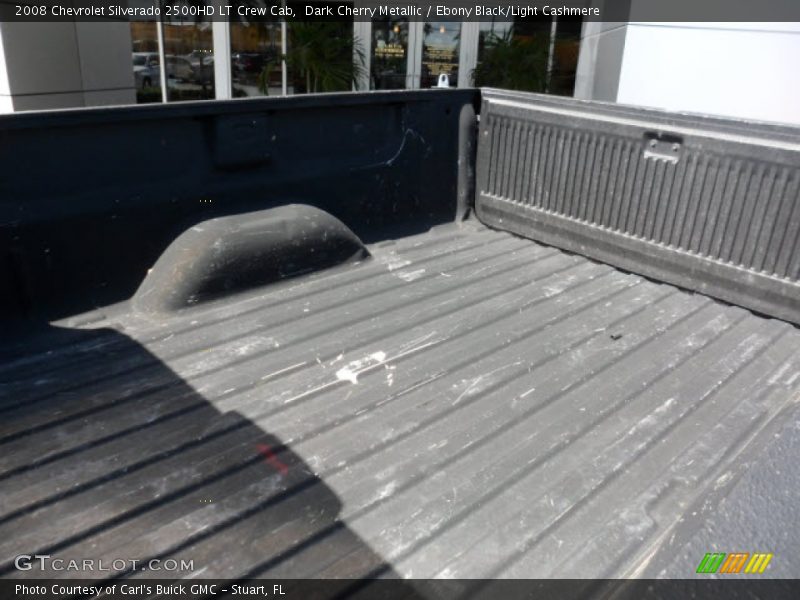 Dark Cherry Metallic / Ebony Black/Light Cashmere 2008 Chevrolet Silverado 2500HD LT Crew Cab