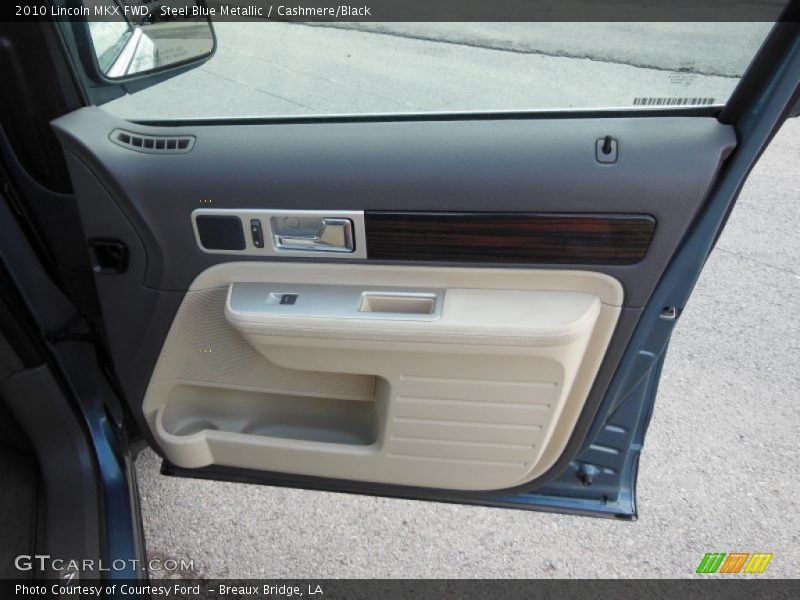 Steel Blue Metallic / Cashmere/Black 2010 Lincoln MKX FWD