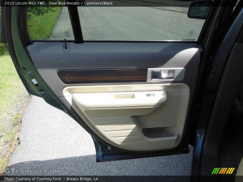 Steel Blue Metallic / Cashmere/Black 2010 Lincoln MKX FWD