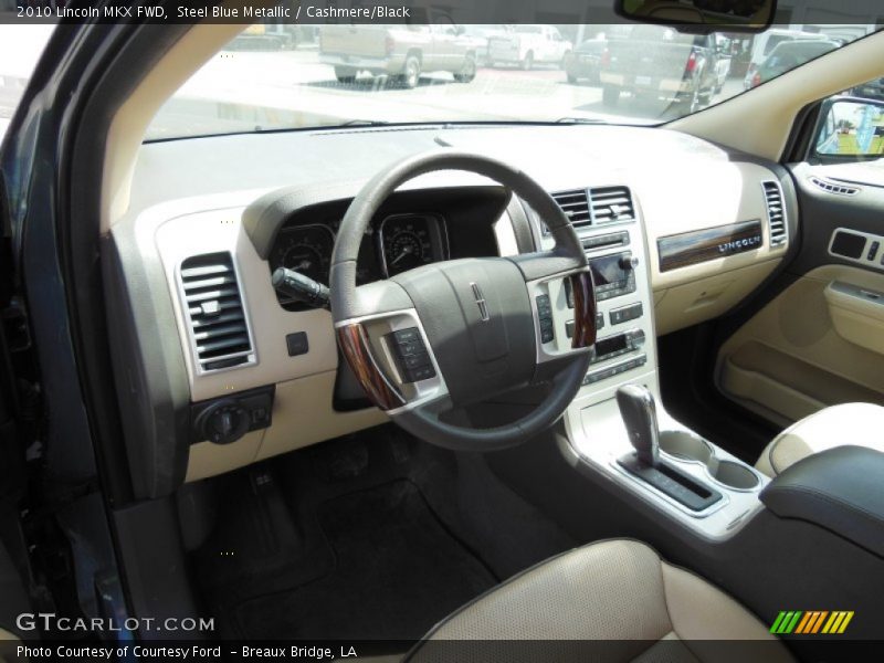 Steel Blue Metallic / Cashmere/Black 2010 Lincoln MKX FWD