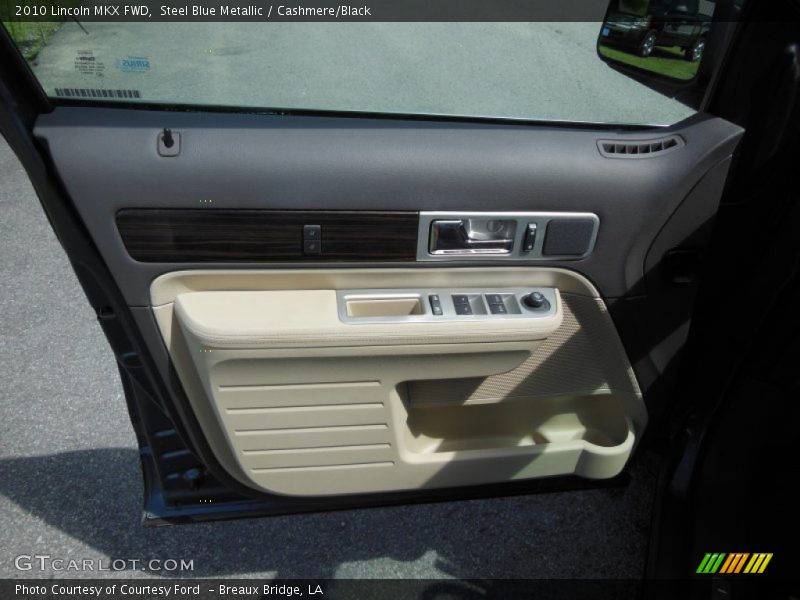 Steel Blue Metallic / Cashmere/Black 2010 Lincoln MKX FWD