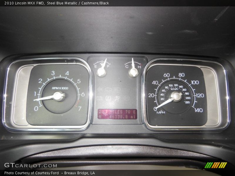 Steel Blue Metallic / Cashmere/Black 2010 Lincoln MKX FWD
