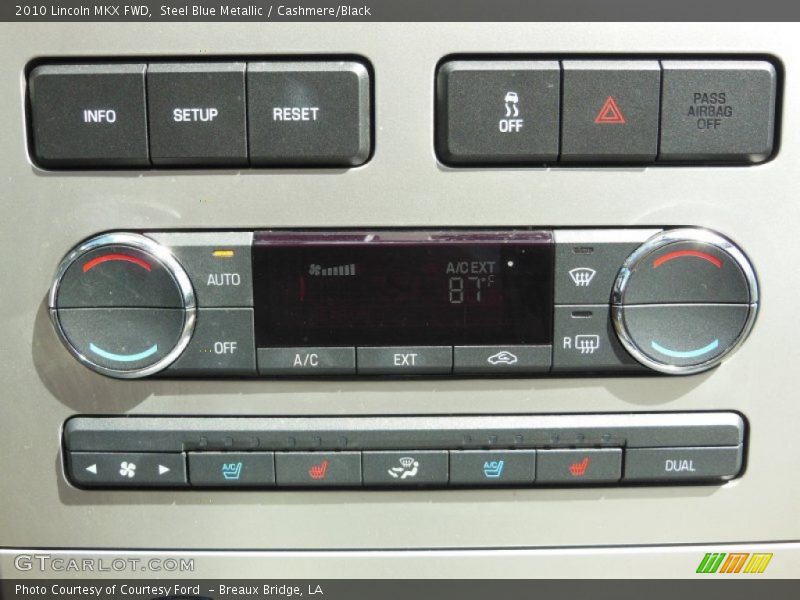 Steel Blue Metallic / Cashmere/Black 2010 Lincoln MKX FWD