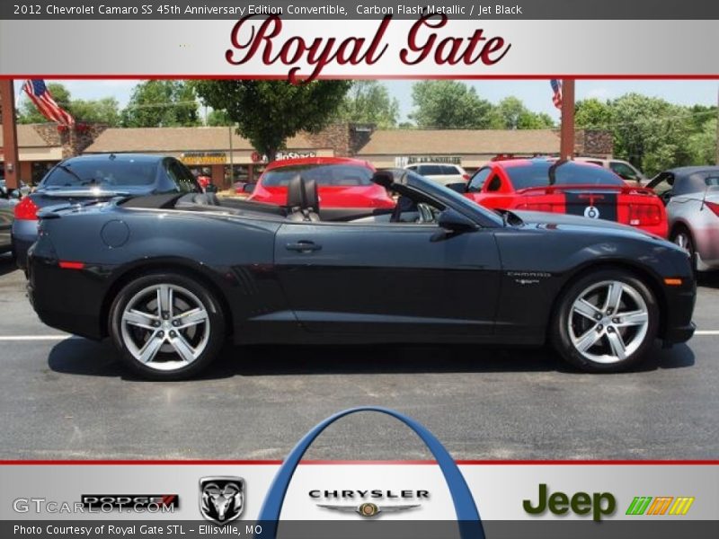 Carbon Flash Metallic / Jet Black 2012 Chevrolet Camaro SS 45th Anniversary Edition Convertible