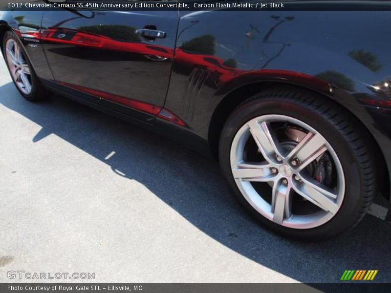 Carbon Flash Metallic / Jet Black 2012 Chevrolet Camaro SS 45th Anniversary Edition Convertible