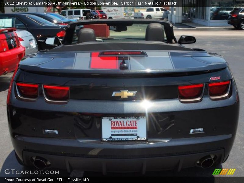 Carbon Flash Metallic / Jet Black 2012 Chevrolet Camaro SS 45th Anniversary Edition Convertible