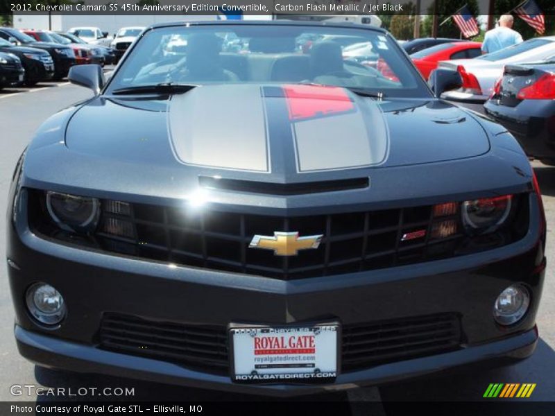 Carbon Flash Metallic / Jet Black 2012 Chevrolet Camaro SS 45th Anniversary Edition Convertible