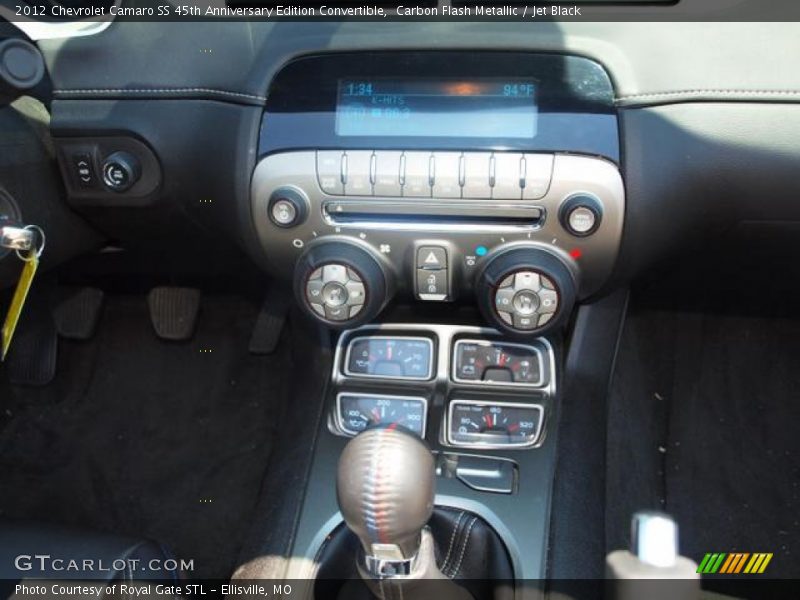 Carbon Flash Metallic / Jet Black 2012 Chevrolet Camaro SS 45th Anniversary Edition Convertible