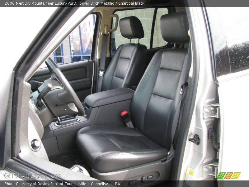 Silver Birch Metallic / Charcoal Black 2006 Mercury Mountaineer Luxury AWD