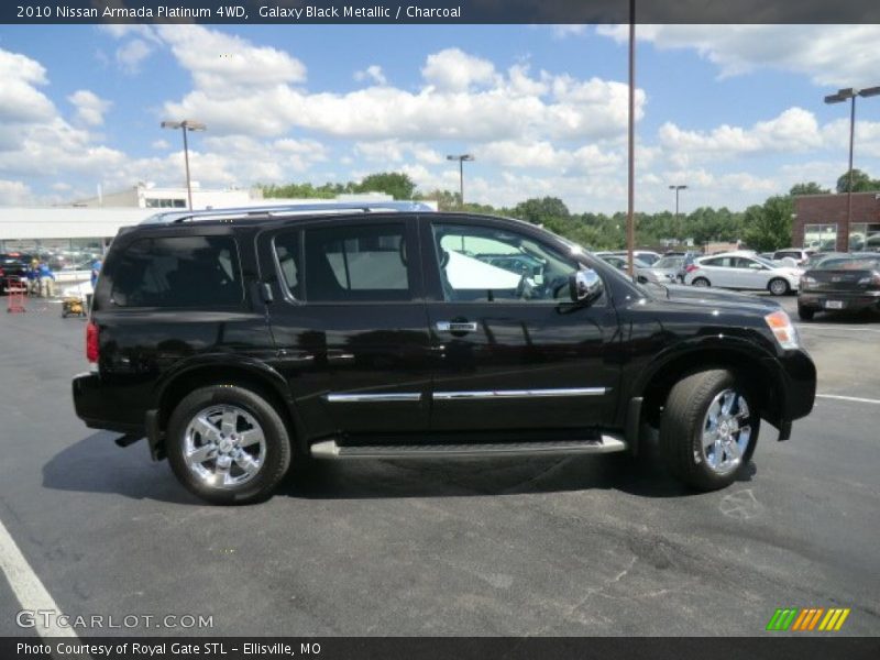 Galaxy Black Metallic / Charcoal 2010 Nissan Armada Platinum 4WD