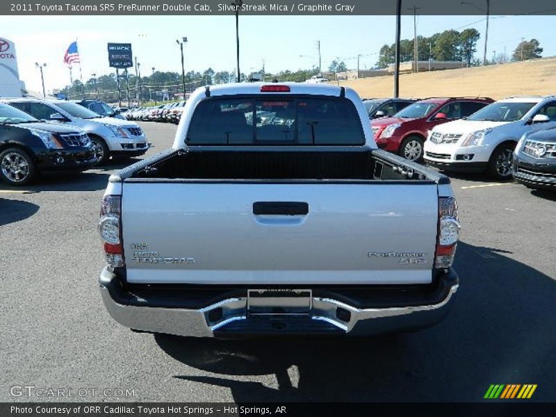 Silver Streak Mica / Graphite Gray 2011 Toyota Tacoma SR5 PreRunner Double Cab