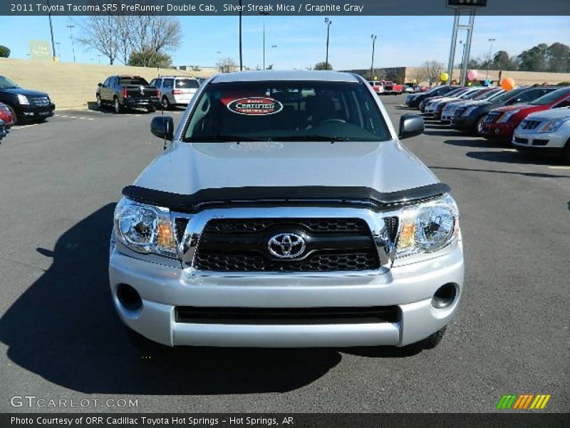 Silver Streak Mica / Graphite Gray 2011 Toyota Tacoma SR5 PreRunner Double Cab