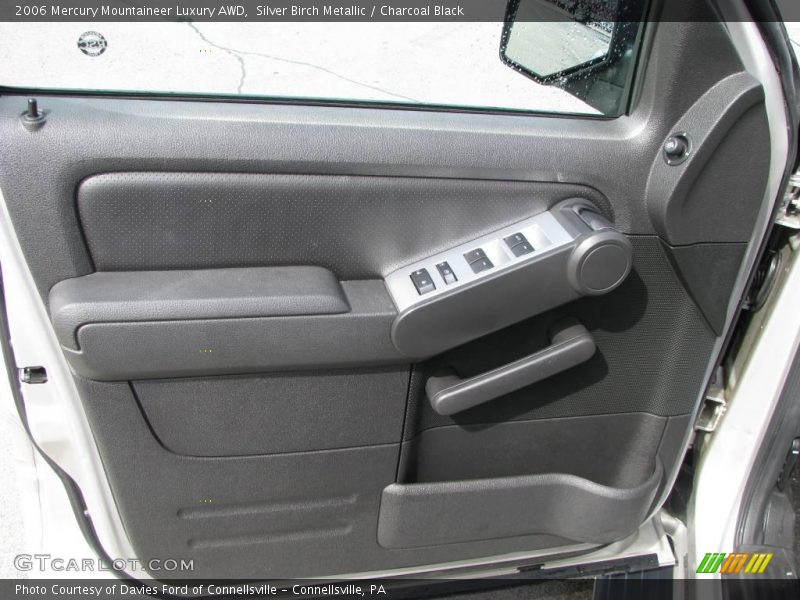 Silver Birch Metallic / Charcoal Black 2006 Mercury Mountaineer Luxury AWD