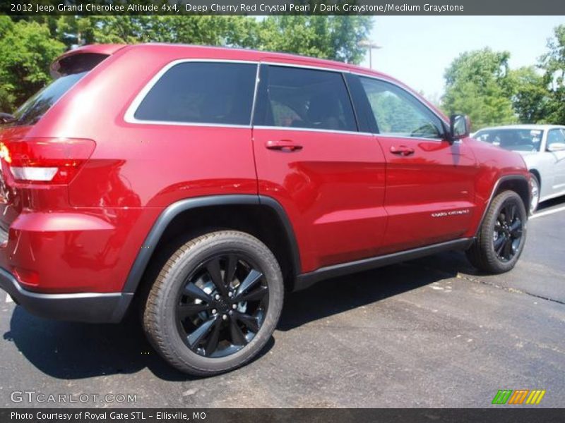 Deep Cherry Red Crystal Pearl / Dark Graystone/Medium Graystone 2012 Jeep Grand Cherokee Altitude 4x4