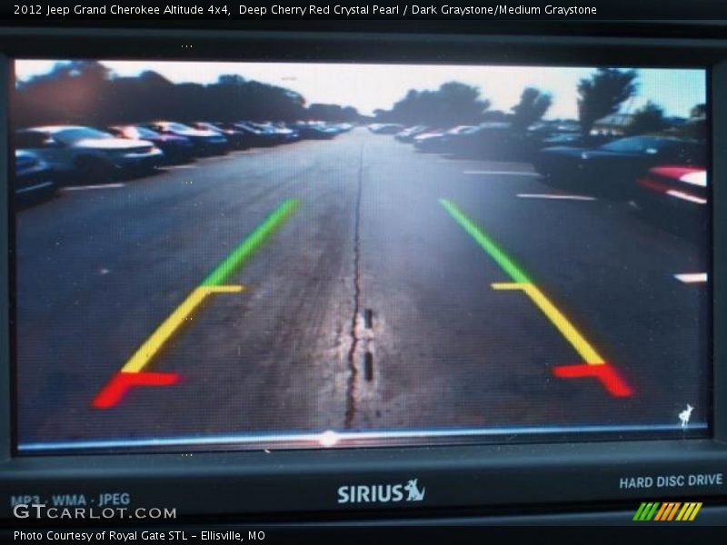 Deep Cherry Red Crystal Pearl / Dark Graystone/Medium Graystone 2012 Jeep Grand Cherokee Altitude 4x4