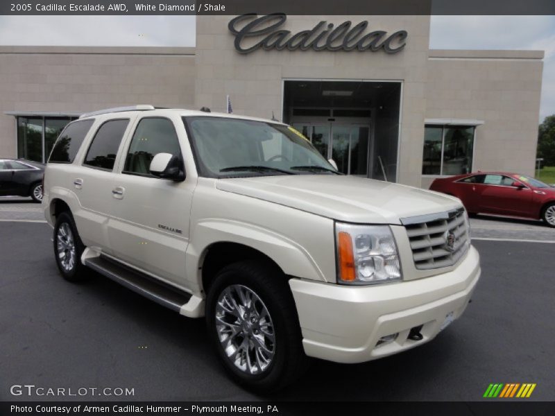 White Diamond / Shale 2005 Cadillac Escalade AWD