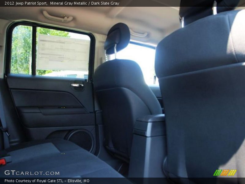 Mineral Gray Metallic / Dark Slate Gray 2012 Jeep Patriot Sport