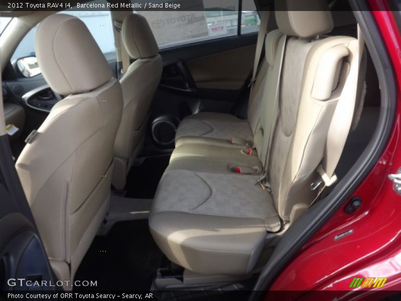 Barcelona Red Metallic / Sand Beige 2012 Toyota RAV4 I4