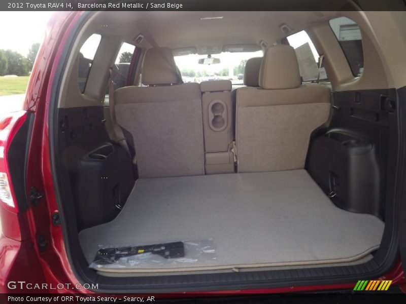Barcelona Red Metallic / Sand Beige 2012 Toyota RAV4 I4