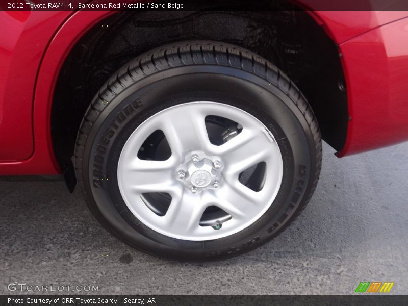 Barcelona Red Metallic / Sand Beige 2012 Toyota RAV4 I4
