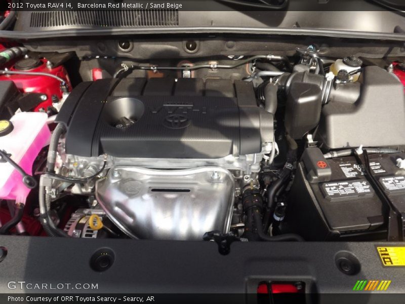 Barcelona Red Metallic / Sand Beige 2012 Toyota RAV4 I4