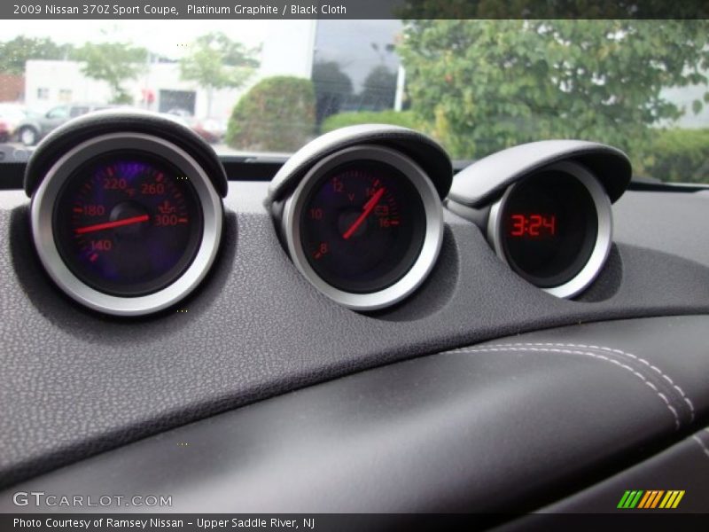  2009 370Z Sport Coupe Sport Coupe Gauges