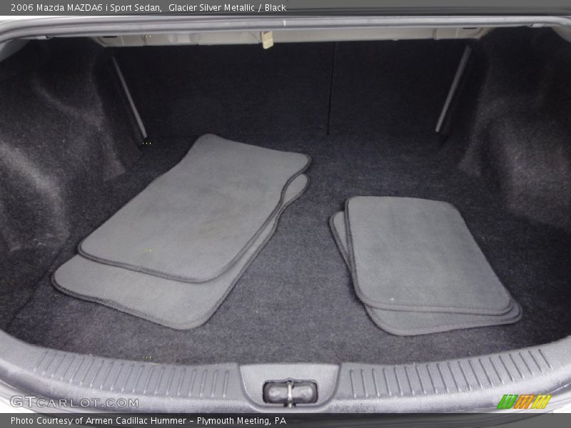 Glacier Silver Metallic / Black 2006 Mazda MAZDA6 i Sport Sedan