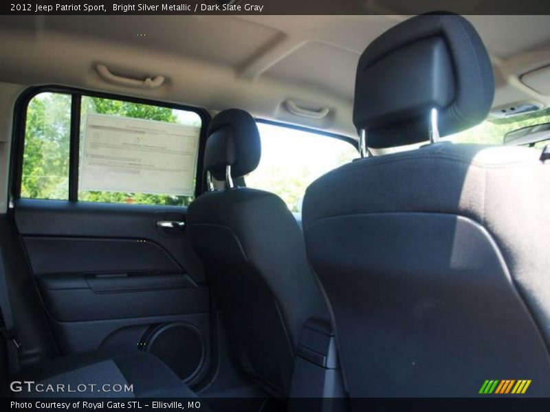 Bright Silver Metallic / Dark Slate Gray 2012 Jeep Patriot Sport