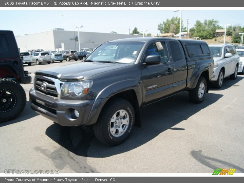 Magnetic Gray Metallic / Graphite Gray 2009 Toyota Tacoma V6 TRD Access Cab 4x4