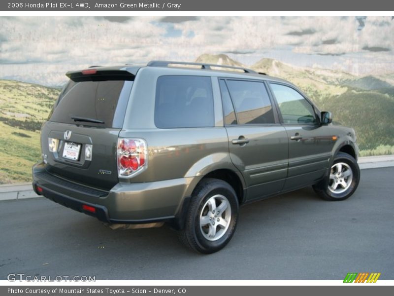 Amazon Green Metallic / Gray 2006 Honda Pilot EX-L 4WD