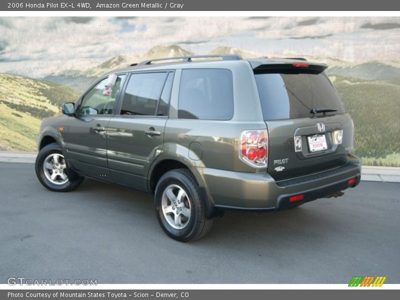 Amazon Green Metallic / Gray 2006 Honda Pilot EX-L 4WD