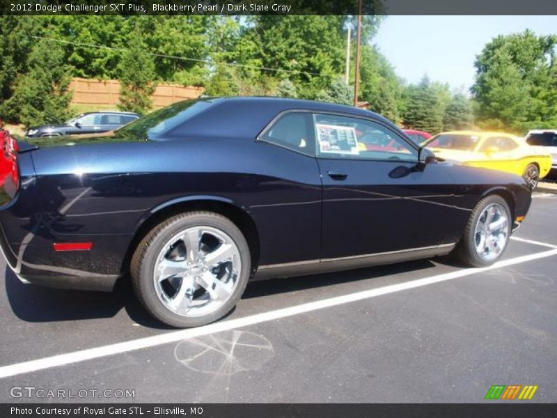 Blackberry Pearl / Dark Slate Gray 2012 Dodge Challenger SXT Plus