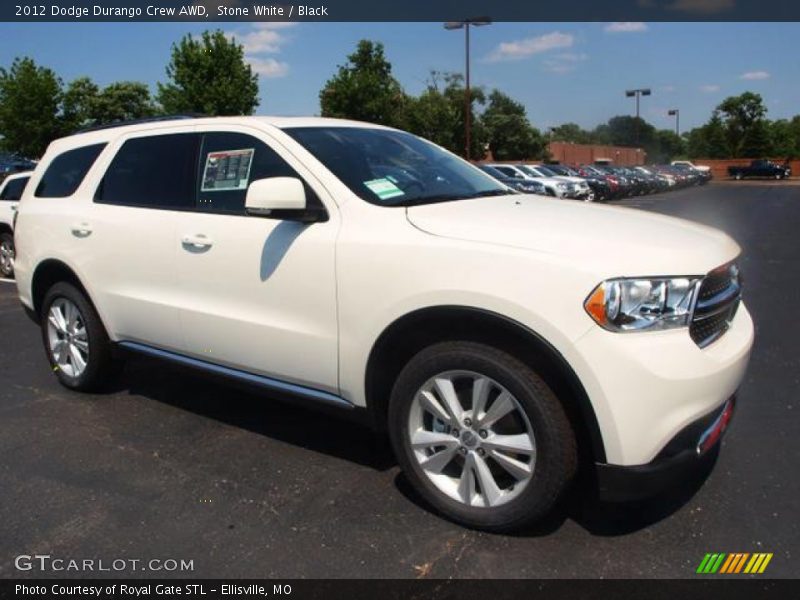 Front 3/4 View of 2012 Durango Crew AWD