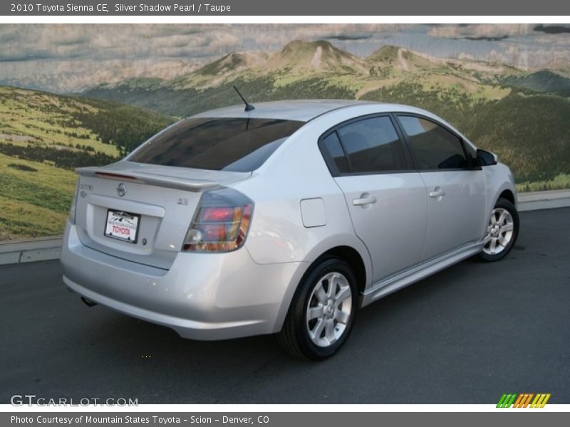 Silver Shadow Pearl / Taupe 2010 Toyota Sienna CE