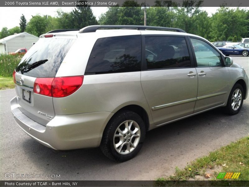 Desert Sand Mica / Stone Gray 2006 Toyota Sienna XLE AWD