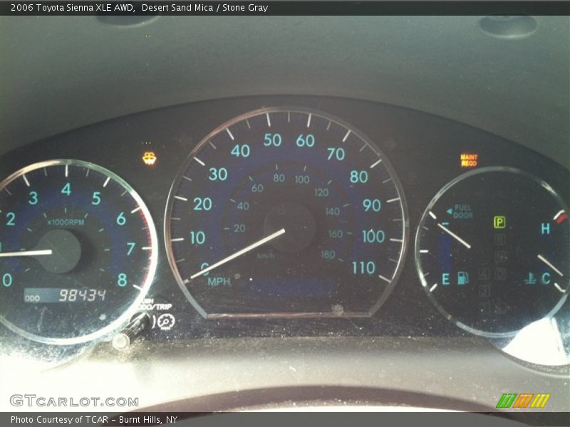 Desert Sand Mica / Stone Gray 2006 Toyota Sienna XLE AWD