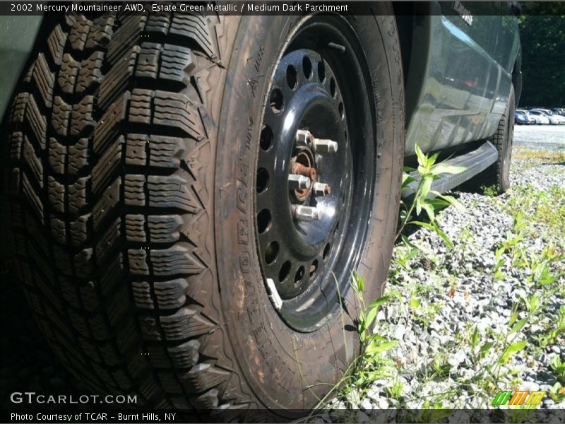 Estate Green Metallic / Medium Dark Parchment 2002 Mercury Mountaineer AWD