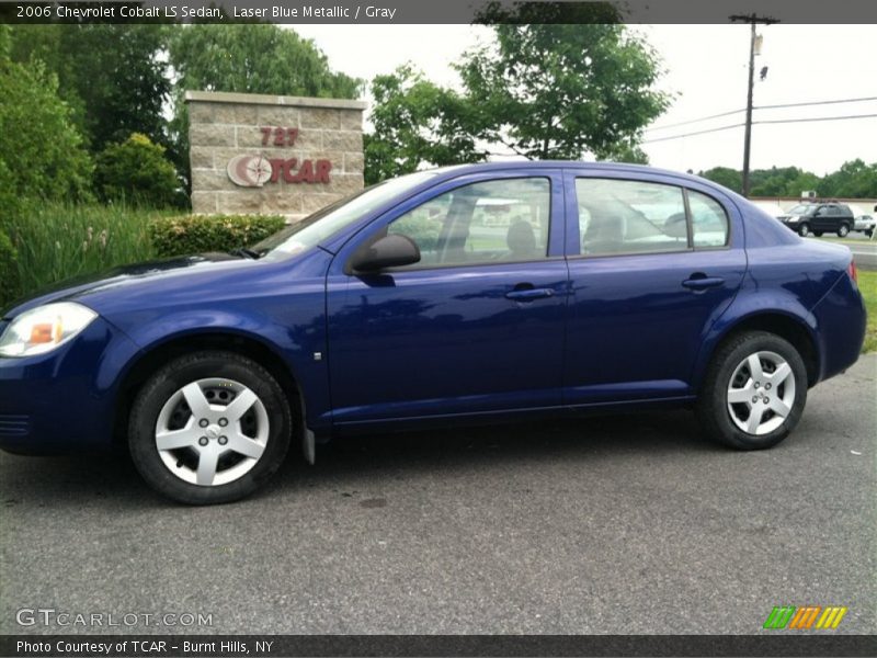 Laser Blue Metallic / Gray 2006 Chevrolet Cobalt LS Sedan