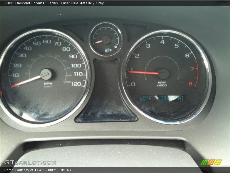 Laser Blue Metallic / Gray 2006 Chevrolet Cobalt LS Sedan
