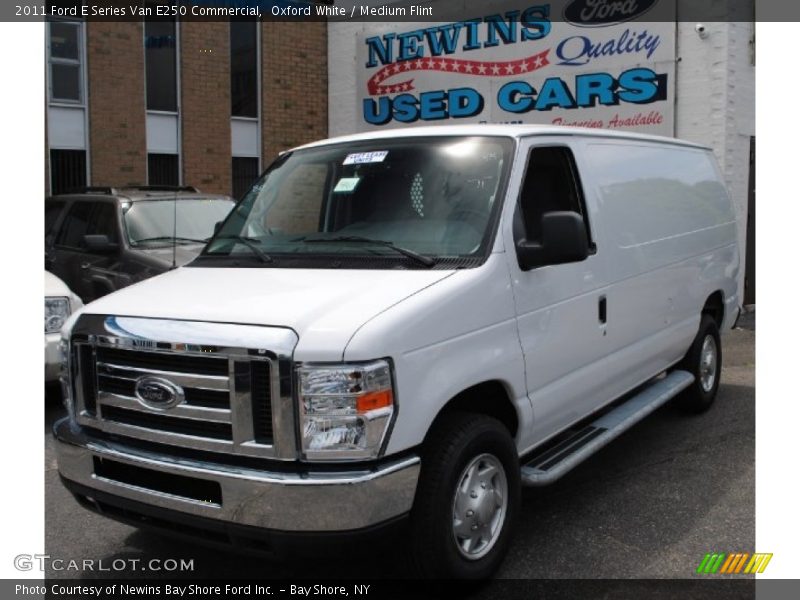 Oxford White / Medium Flint 2011 Ford E Series Van E250 Commercial