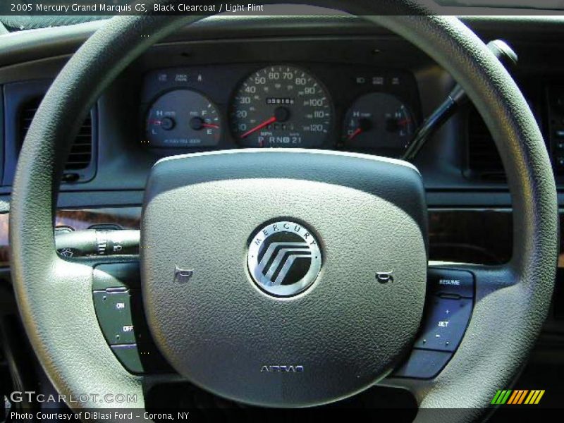 Black Clearcoat / Light Flint 2005 Mercury Grand Marquis GS