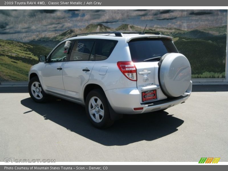Classic Silver Metallic / Ash Gray 2009 Toyota RAV4 4WD