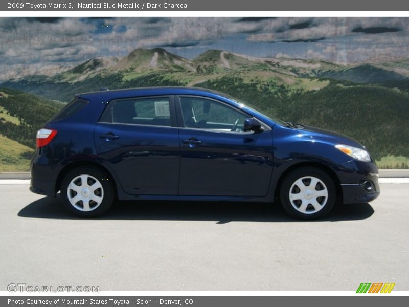 Nautical Blue Metallic / Dark Charcoal 2009 Toyota Matrix S