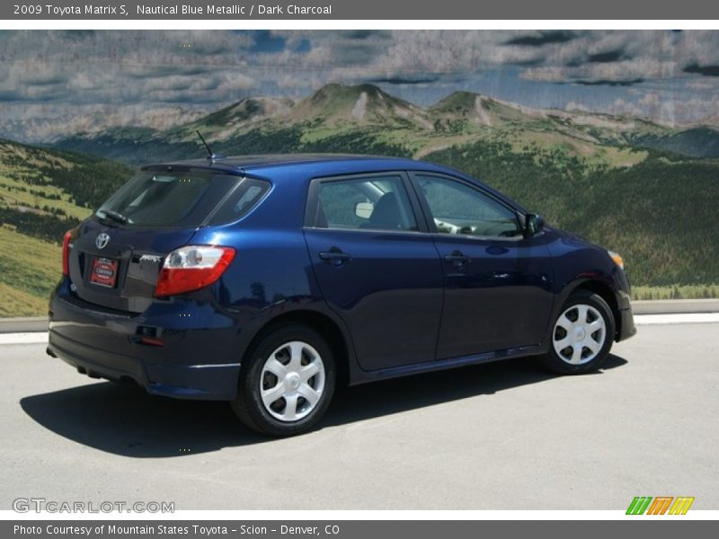 Nautical Blue Metallic / Dark Charcoal 2009 Toyota Matrix S