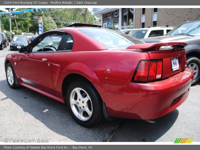 Redfire Metallic / Dark Charcoal 2004 Ford Mustang V6 Coupe