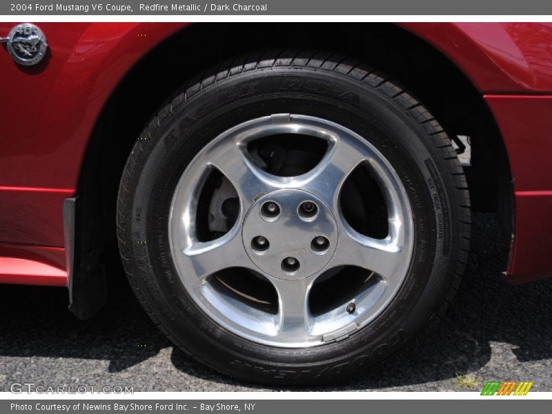 Redfire Metallic / Dark Charcoal 2004 Ford Mustang V6 Coupe