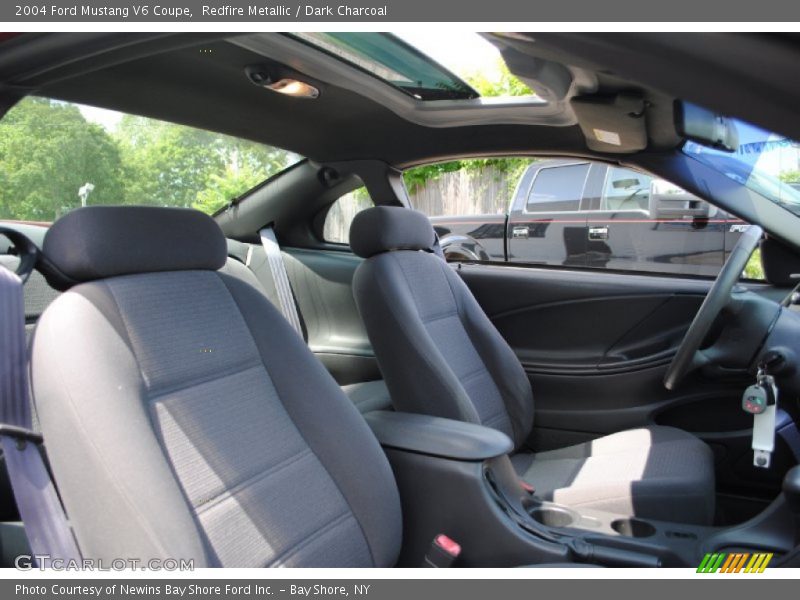 Redfire Metallic / Dark Charcoal 2004 Ford Mustang V6 Coupe