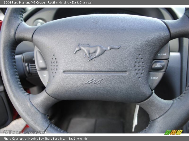 Redfire Metallic / Dark Charcoal 2004 Ford Mustang V6 Coupe